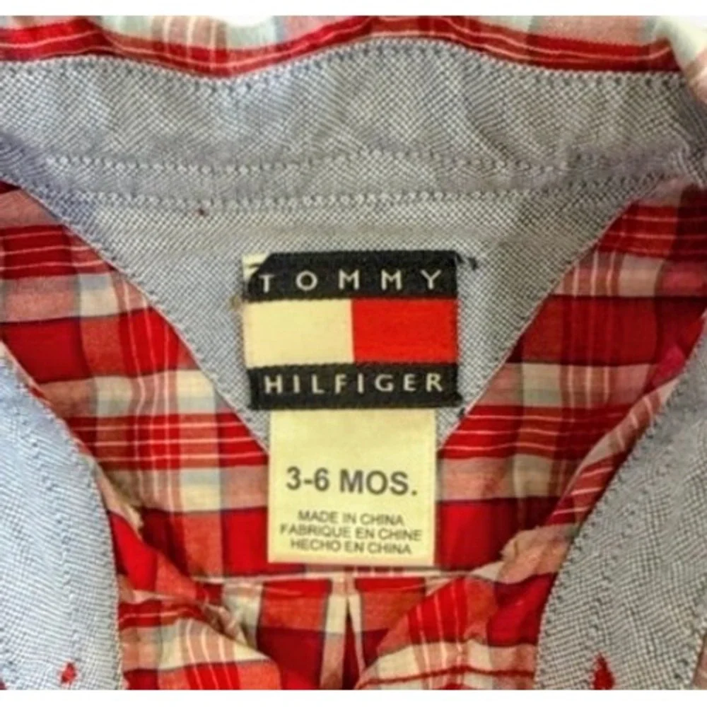 Baby Boys Three to Six Months Bundle Tommy Hilfiger Gap Jacket Plaid Gingham